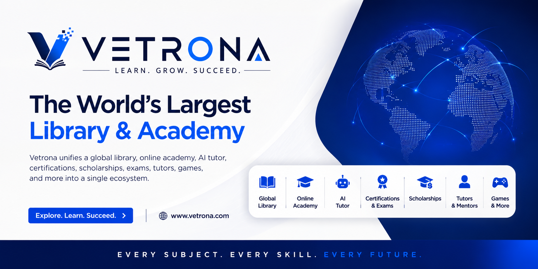 Vetrona — global library & academy